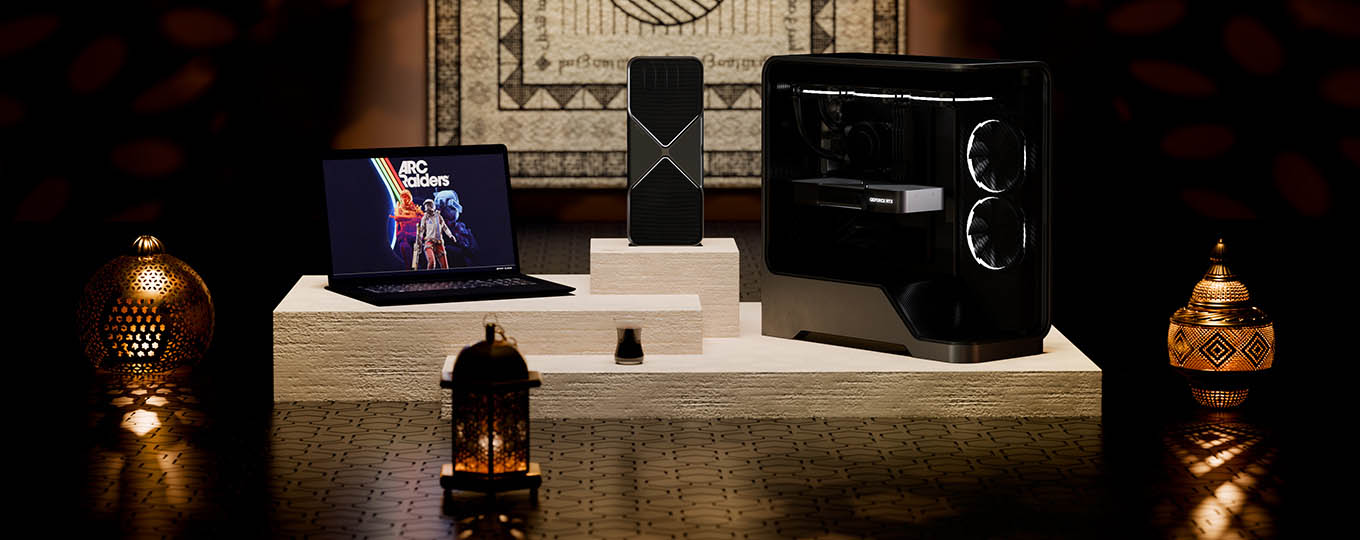 عروض نفيديا على سلسلة Geforce RTX 50 موسم 2025