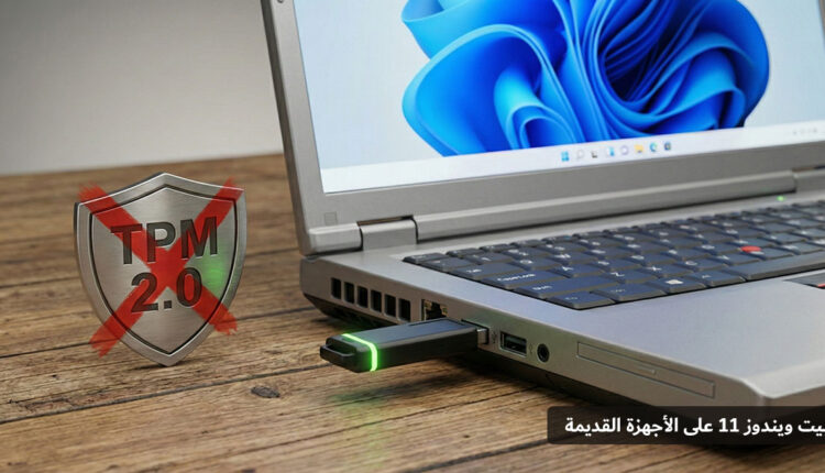 تثبيت ويندوز 11 على الأجهزة غير المدعومة: تخطي TPM والمعالج