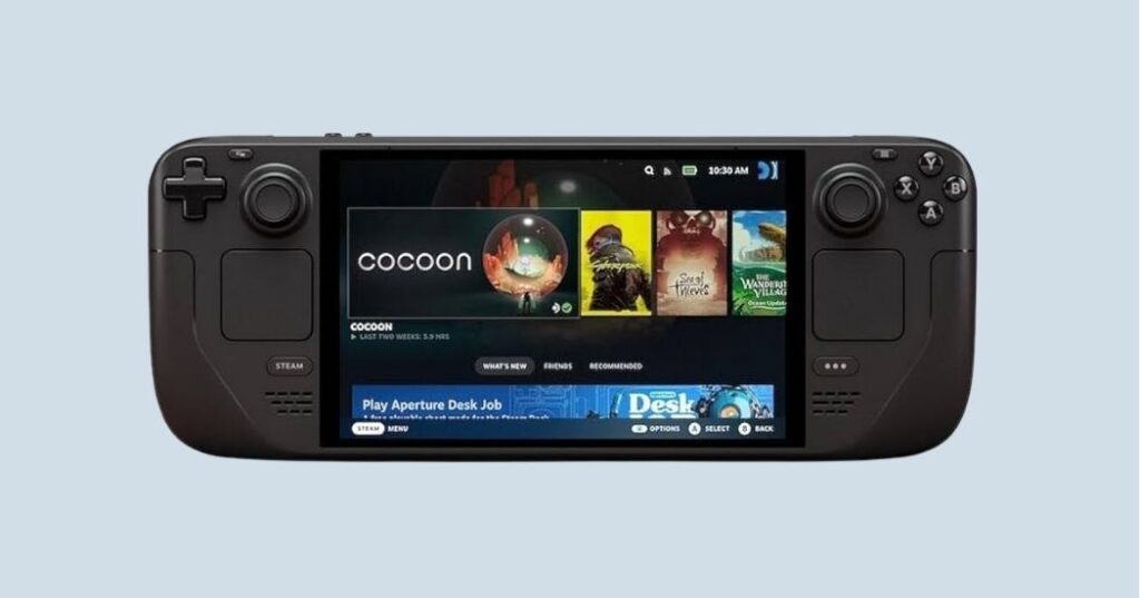 valve steam deck oled أفضل أجهزة الألعاب المحمولة